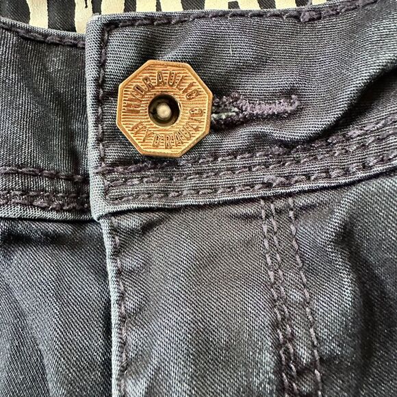 Hydraulic Super Skinny Bailey Low Rise Blue Jeans Size 14W - Picture 12 of 12